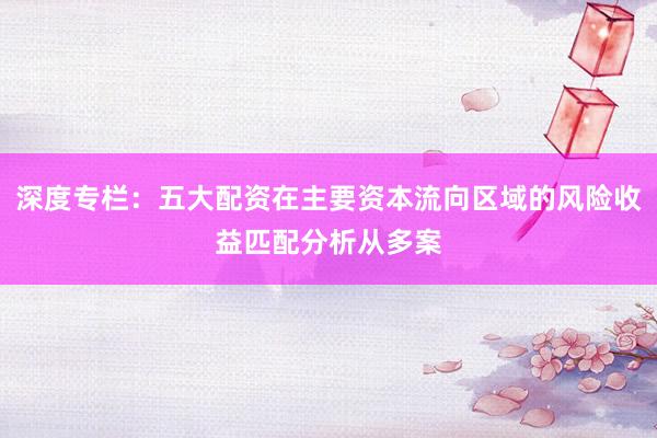 深度专栏：五大配资在主要资本流向区域的风险收益匹配分析从多案